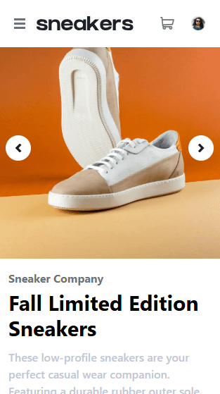 Responsive E-commerce Product Page (Next.js & Typescript)